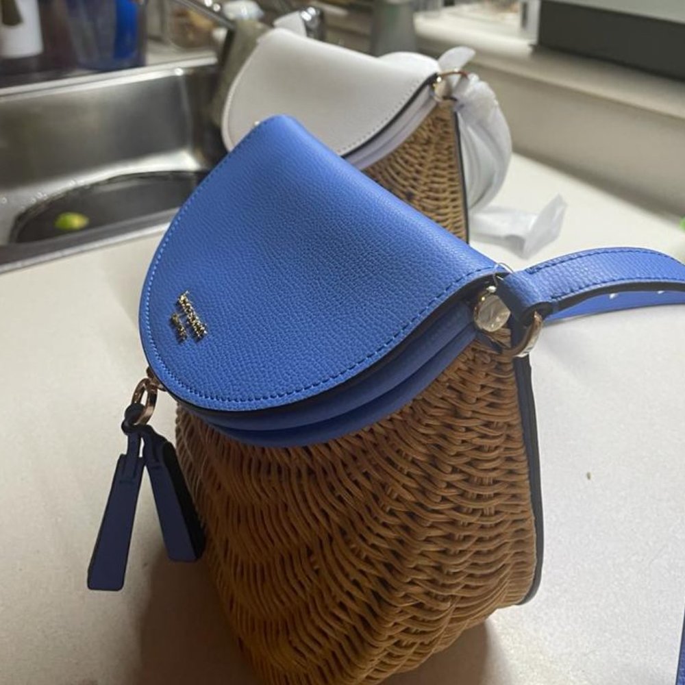 Catch Wicker Medium Crossbody | Kate Spade - Picture 4 of 6